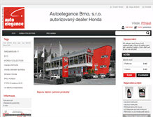 Tablet Screenshot of eshop.autoelegance.cz